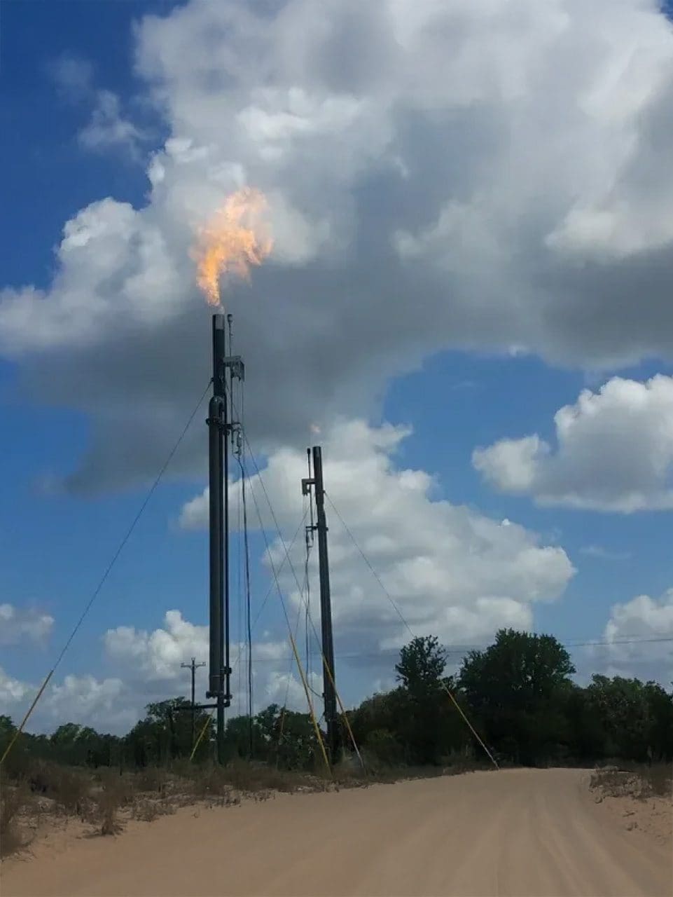 Series 4 Dual Pressure Gas Flare