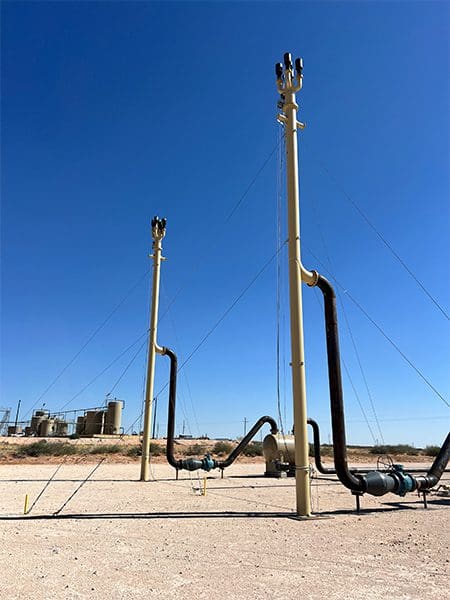 High Pressure Stand Alone Flare